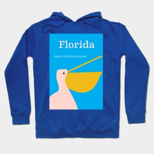 Florida vintage style travel poster Hoodie